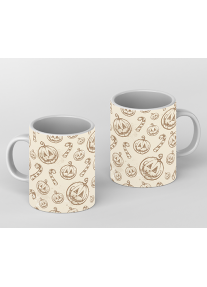 Керамична чаша HALLOWEEN - Creepy Pumpkin